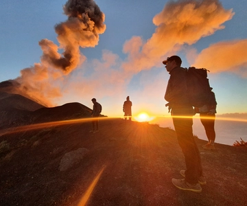 Antigua: Overnachting Vulkaan Acatenango Wandelavontuur
