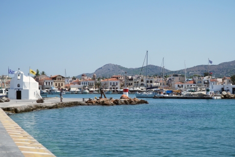 Athene: ticket voor de veerboot naar het eiland AeginaVan de haven van Aegina naar de haven van Piraeus, enkele reis
