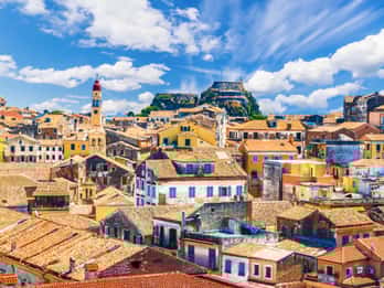 Saranda: Corfu Town and Palaiokastritsa Day Trip with Cruise