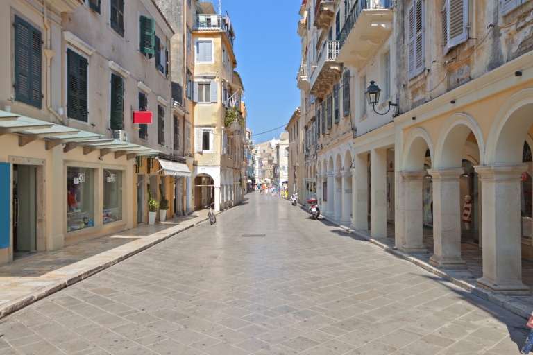 Saranda: Corfu Town and Palaiokastritsa Day Trip with Cruise Meeting Point