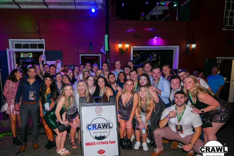 Nowy Orlean: VIP Bar and Club Crawl Tour z darmowymi ujęciami