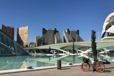 Valence: visite guidée privée à vélo de la Cité des Arts et des SciencesVisite "Cité des Arts et des Sciences" en e-steps