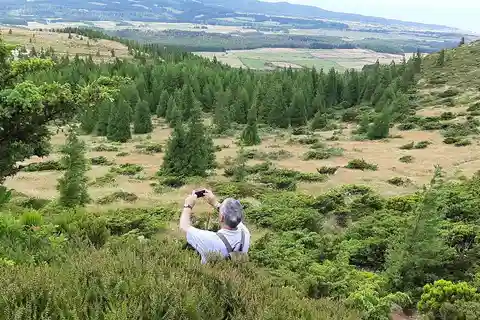 Isola di Terceira : Sentiero escursionistico Rocha do Chambre