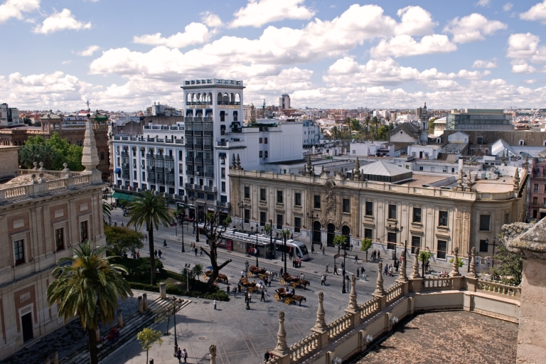 Séville: visite privée des points forts de la ville en vélo électrique