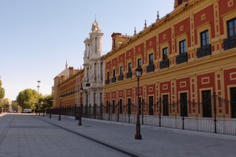 Sevilla: privé e-bike stadstour met hoogtepuntenSevilla: privétour met e-bike stadshoogtepunten