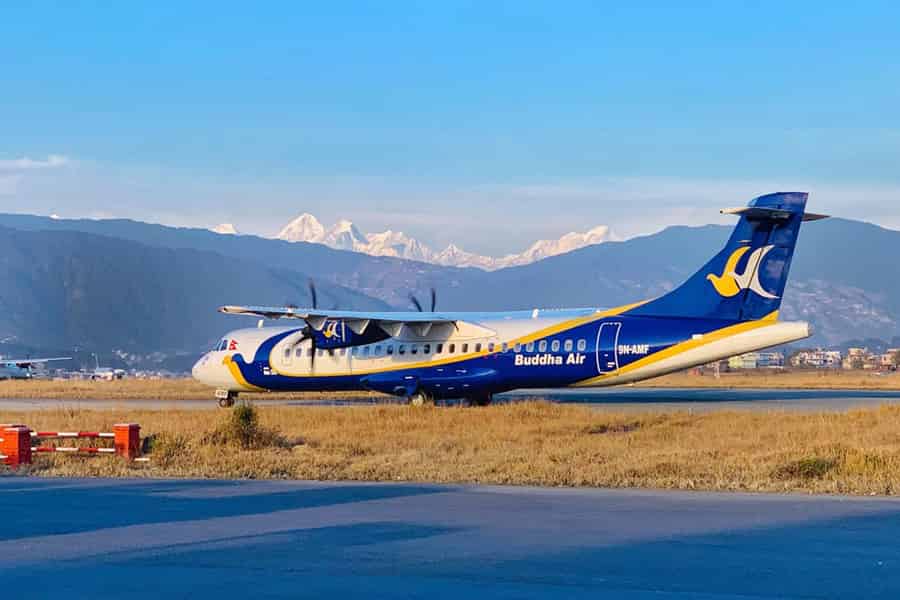 Kathmandu: One-Way Flugticket nach Pokhara (KTM-PKR). Foto: GetYourGuide Kathmandu: One-Way Flugticket nach Pokhara (KTM-PKR). Foto: GetYourGuide
