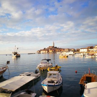 From Vrsar: Half Day Pirate Boat Tour to Rovinj