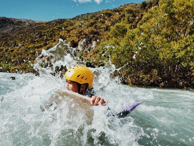 Visit Queenstown White Water Surfing Along the Kawarau River in Queenstown, NZ