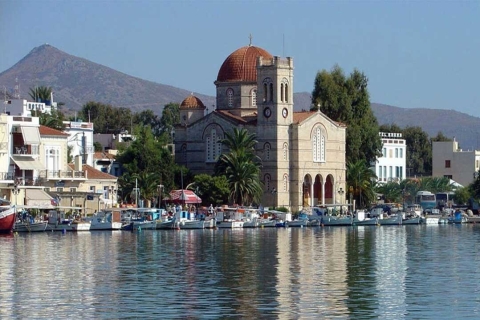 Von Athen aus: Fähre nach Aegina & Tempel Privater Tagesausflug