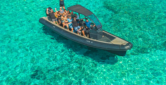 Blue Cave & Hvar – 5 Islands Speedboat Tour (Small Group 12)