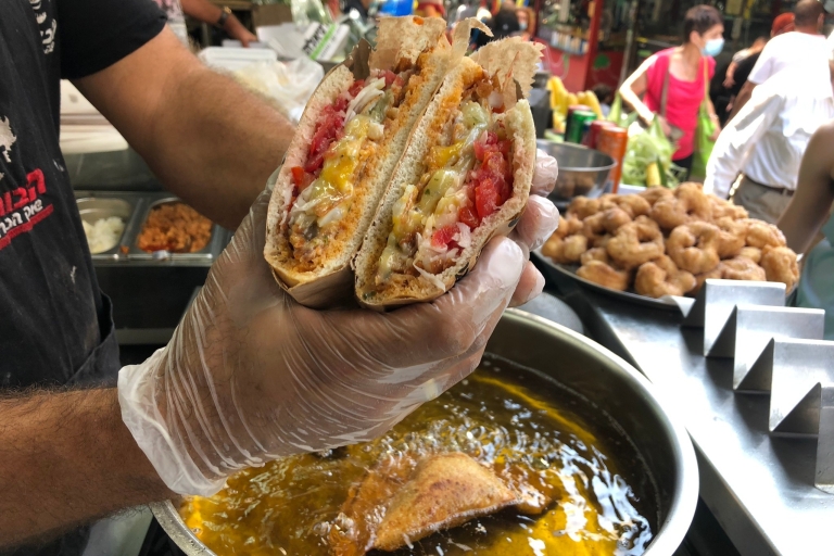 Tel Aviv: tour de 2 horas por el mercado de Carmel en inglés con almuerzo