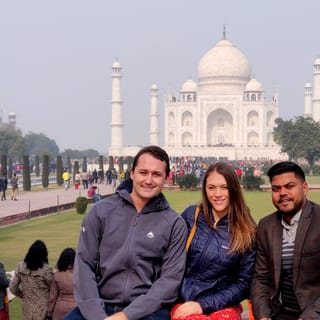 De Delhi: excursão privada ao Taj Mahal ao nascer do sol e ao Forte de Agra