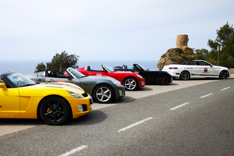 Santa Ponsa: Cabrio Sports Car Guided Tour