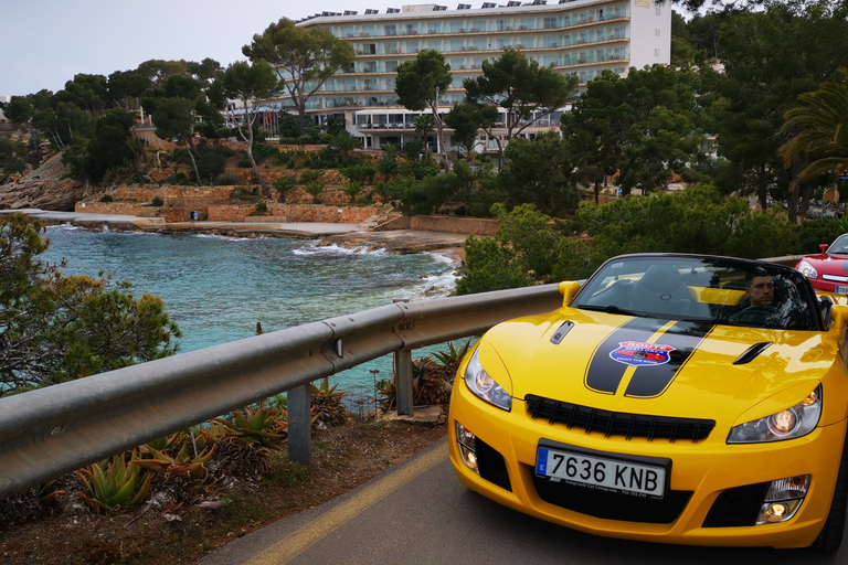 Santa Ponsa, Mallorca: Passeio de carro esportivo Cabrio