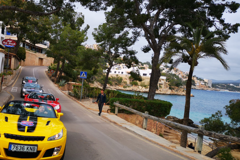 Santa Ponsa: Cabrio Sports Car Guided Tour