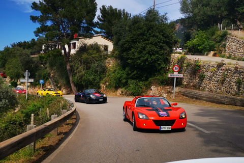 Santa Ponsa: tour guiado en auto deportivo descapotable