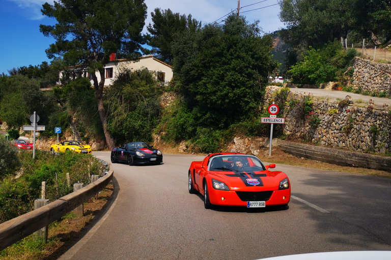 Santa Ponsa: Cabrio Sports Car Guided Tour