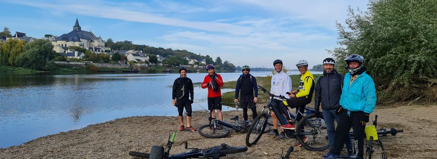 Chinon: visite à vélo des vignobles de Saumur avec pique-nique