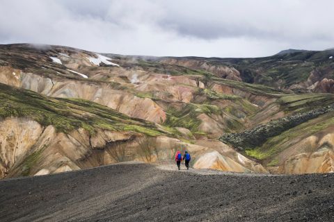 Fra Reykjavik: Landmannalaugar og Háifoss-fossentur