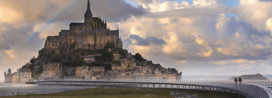 Mont-Saint-Michel : visite guidée privée avec entrée à l'abbaye