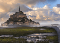 Mont-Saint-Michel, Tour a pie privado con Ticket de Abbey - Housity