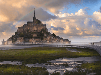 Mont-Saint-Michel: Private Tour mit Guide und Eintritt in die Abtei