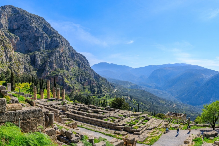 Von Athen aus: Mythisches Delphi & Arachova Privater Tagesausflug
