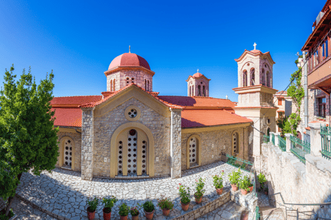 Desde Atenas: excursión privada de un día a la mítica Delfos y Arajova