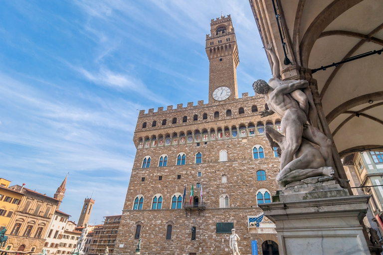 Da Milano: tour a piedi di Firenze con biglietti del trenoTour senza pranzo