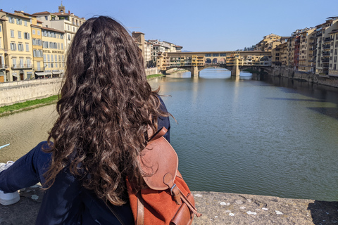 Da Milano: tour a piedi di Firenze con biglietti del trenoTour senza pranzo