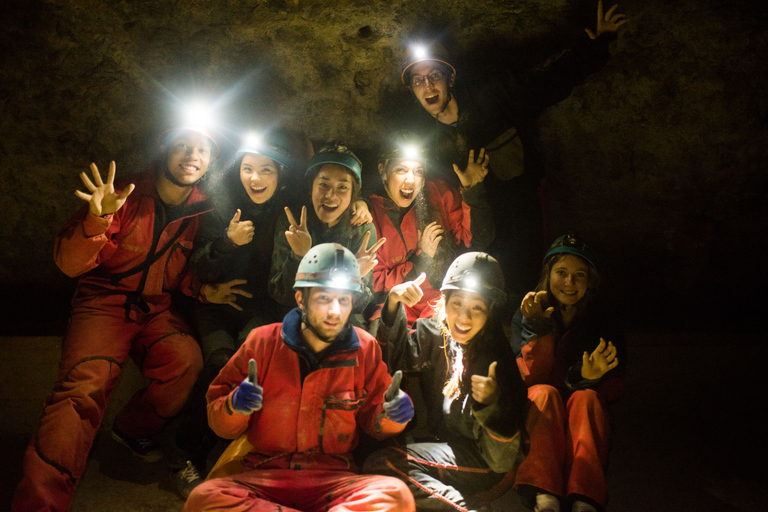 Budapest: Underground Caving Adventure Tour