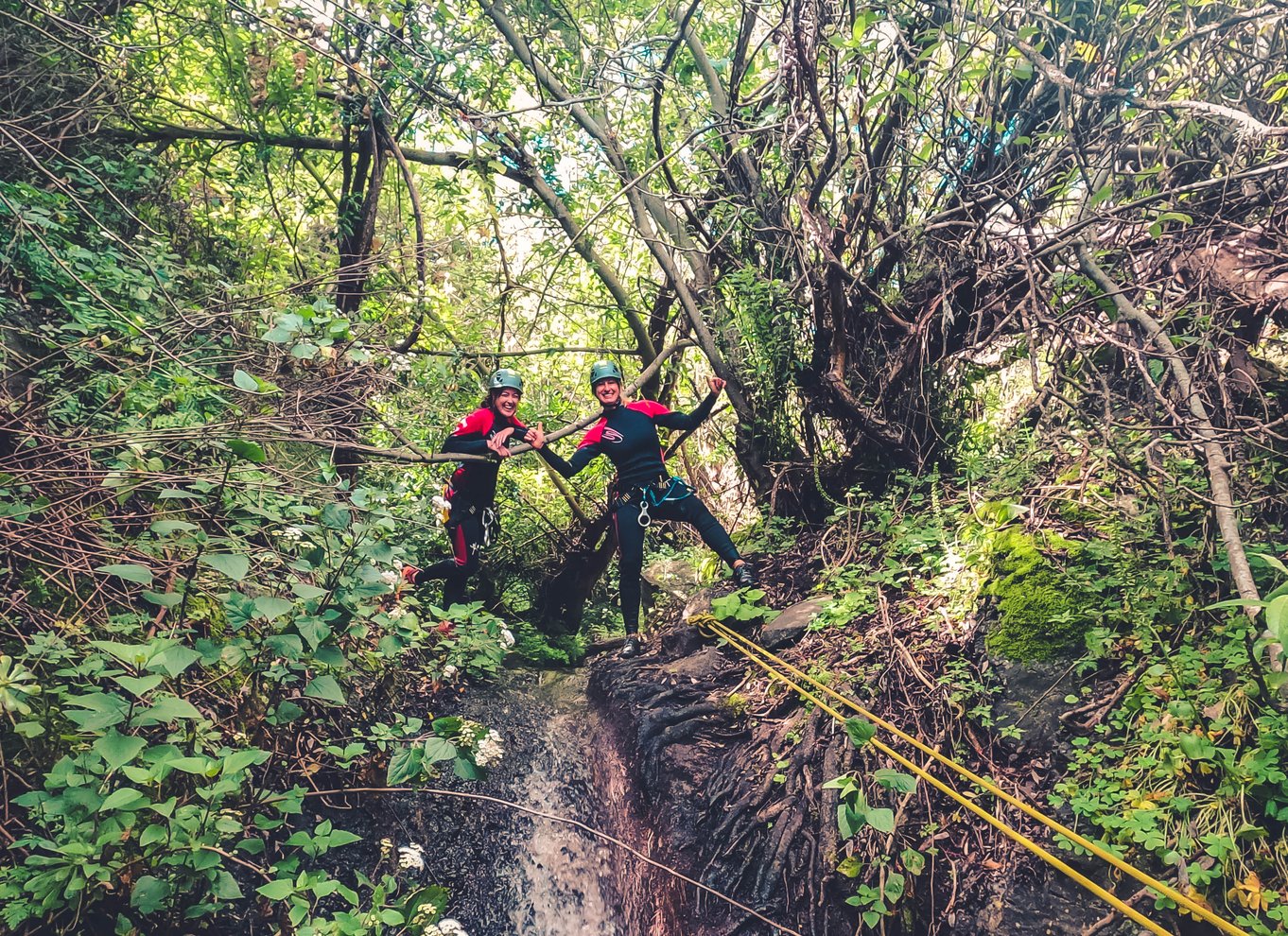 Gran Canaria: Canyoning i regnskoven