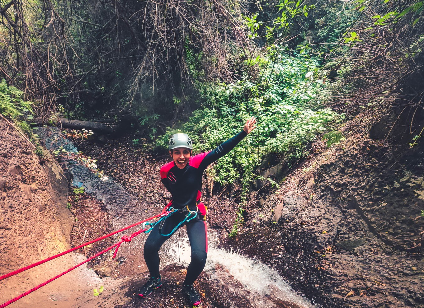 Gran Canaria: Canyoning i regnskoven