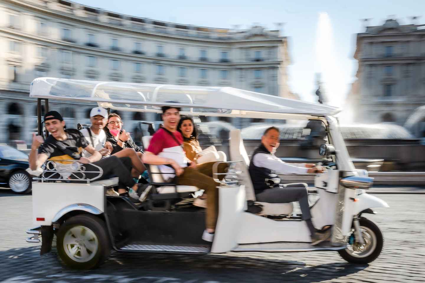 Rome : Visite Privée en Tuk-Tuk Électrique
