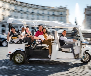 Rome: Private City Tour by Electric Tuk Tuk