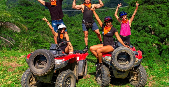 From Puerto & Nuevo Vallarta: ATV Tour with Tequila Tasting
