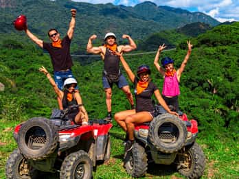From Puerto & Nuevo Vallarta: ATV Tour with Tequila Tasting