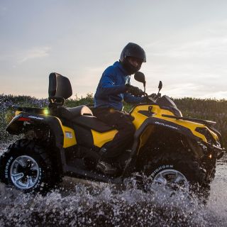 From Reykjavik: ATV Ride and Blue Lagoon Tour with Transfer