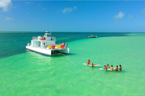 Key West: Sandbar Excursion & Kayak Tour with Lunch & Drinks (lounas ja juomat)