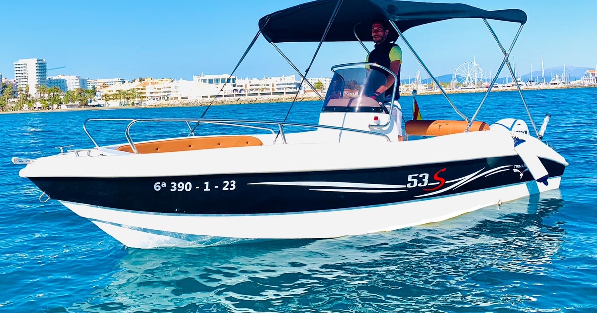 Costa del Sol Rent Boat without License, unique experience GetYourGuide