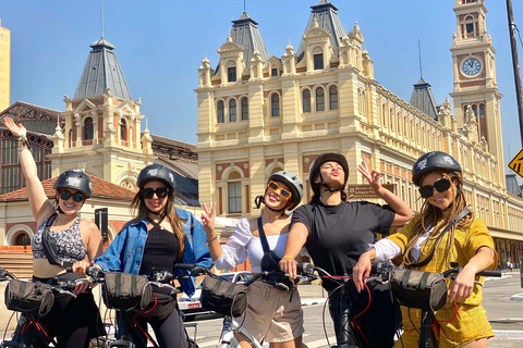 São Paulo: visite historique du centre-ville à vélo