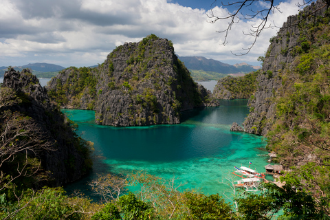 Coron: lac Kayangan, excursion en bateau dans le lagon jumeau avec déjeuner