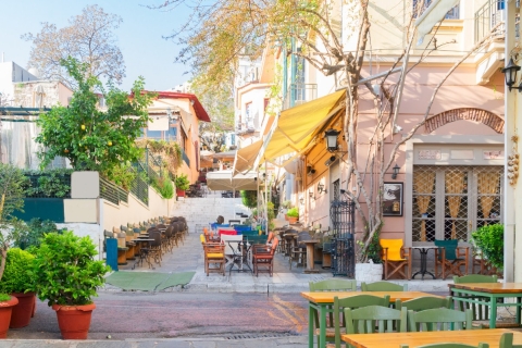 Atenas: recorrido gastronómico privado a pie con tabernas y restaurantes