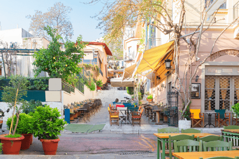 Atenas: excursão gastronômica a pé com tabernas e restaurantes