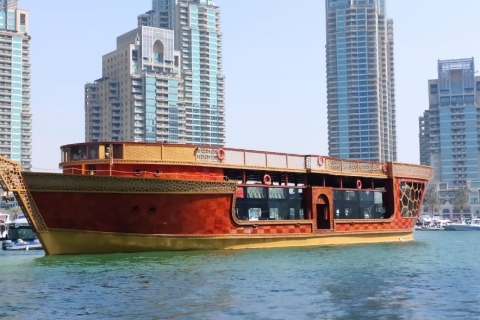 Dubai Marina: Dinner Cruise in een traditionele boot