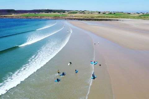 Thurso: Lezione di surf per principianti Dunnet o Balnakeil Beach