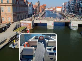 Gdańsk: Motlawa River Sightseeing Catamaran Cruise
