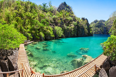 From Coron: Island Hopping Boat Day Trip with Buffet Lunch