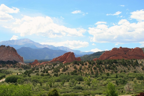 From Denver: Pikes Peak and Garden of the Gods Guided Tour