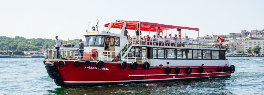 Istanbul: Bosphorus Sightseeing Cruise with Asian Side Stop